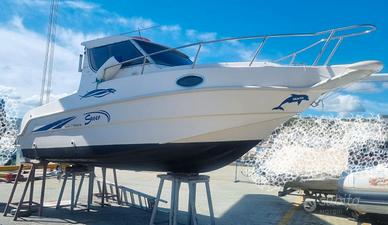 Saver Manta 21 Fisher + 150hp Mercury+ 9.9Mercury