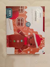 DIY complete set Avec Crochet Gingerbread man 