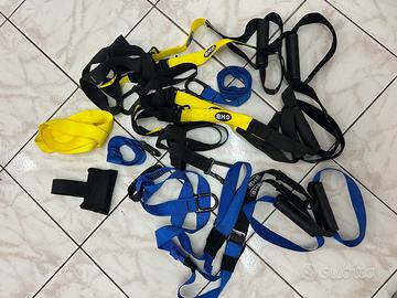 Suspension Training TRX - X 3 - 2 Giallo - 1 Blu