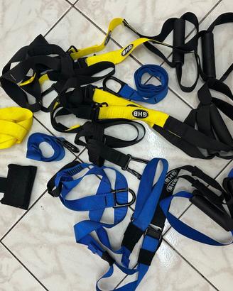 Suspension Training TRX - X 3 - 2 Giallo - 1 Blu