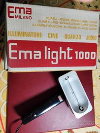 Illuminatore cine quarzo iodio Ema Light 1000