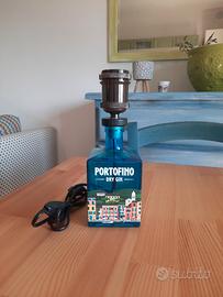 Lampada artigianale bottiglia Portofino Dry Gin