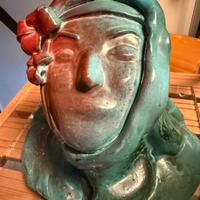 Busto Santa Rita ceramica