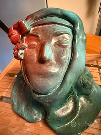 Busto Santa Rita ceramica