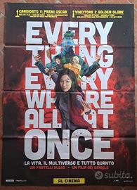 Everything everywhere all at once - poster cinema