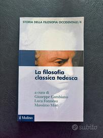 Manuale “La Filosofia Classica Tedesca” Il Mulino