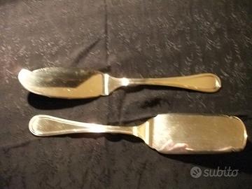 paletta e coltello in argento 800