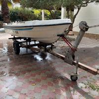 BARCA LIGNY 3.75 CON 15 CV 4 T YAMAHA carrello