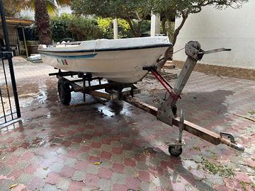 BARCA LIGNY 3.75 CON 15 CV 4 T YAMAHA carrello