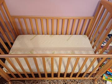 lettino Pali con materasso