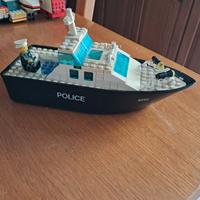 barca della polizia lego