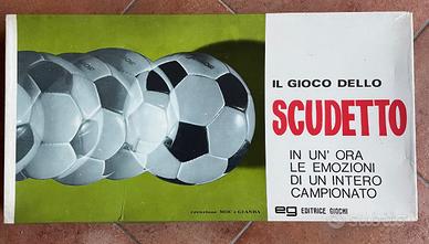 Il gioco dello SCUDETTO eg Editrice giochi 1972