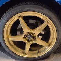 4 Cerchi in lega OZ Subaru da 18" attacco 5x100
