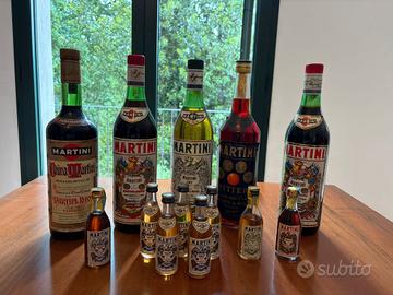 Lotto bottiglie Martini Vintage anni 60/70/80