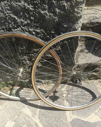 Ruote d'epoca Nisi mozzi Campagnolo