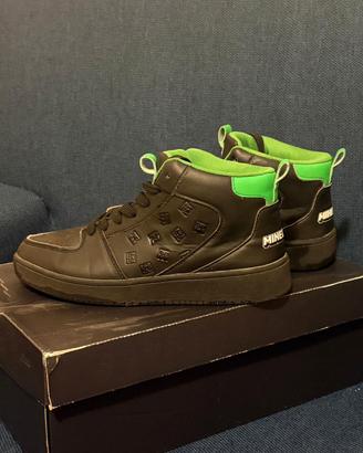 Scarpe Minecraft High-Top - Edizione Creeper - Tag