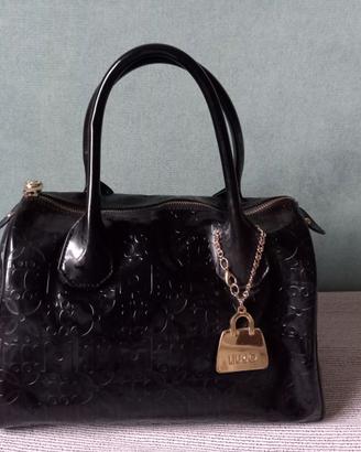 Borsa liu jo nero vernice