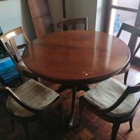 Sei sedie stile impero comodissime 