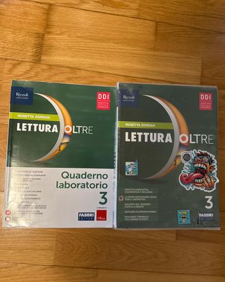 Lettura Oltre 3 in chiaro + quaderno Zordan