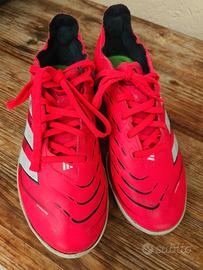 Predator Adidas 37 1/3 rosse e bianche