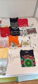 n.40 magliette-t-shirt anche sciolte 