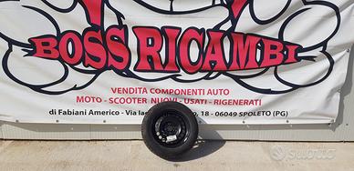 OPEL CORSA E CERCHIO PNEUMATICO SCORTA IN FERRO 15