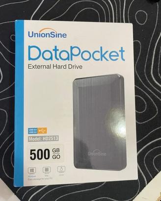 hard disk 2.5 slim Unionsine 500gb sigillato