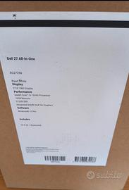 DELL AIO 27" i5 1334u RAM 16 gb SSD 512 gb NUOVO