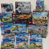 Set Lego City Lego Star Wars Technic Friends Nuovi