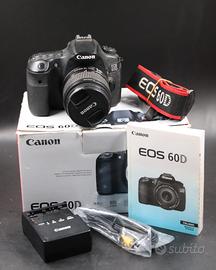 Canon eos 60D completa PERFETTA come Nuova