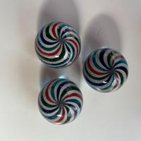 Fermacarte vortice vetro stile Murano