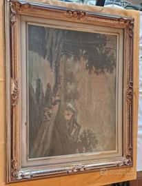 Quadro olio su tela
