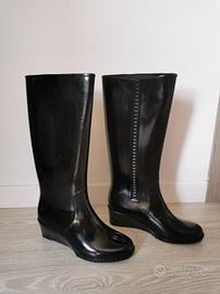 Stivali neri impermeabili