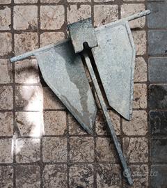ancora danforth 12 kg e 30 mt di catena 8 mm