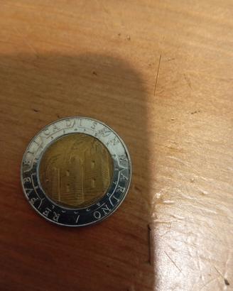 500 lire repubblica di San Marino 1992