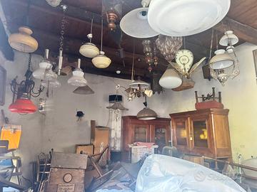 Serie di lampadari Vintage