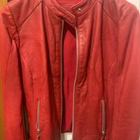 Giubbetto Rosso pelle