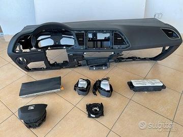 Kit airbag seat leon 2016 con ginocchiera