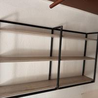 Scaffale / libreria da parete artigianale