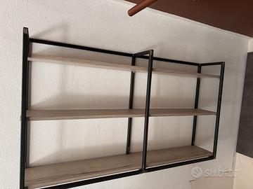 Scaffale / libreria da parete artigianale