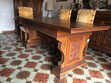 Sala da pranzo vintage completa +trasporto a parte