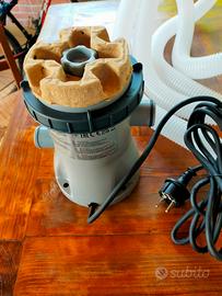 pompa con filtro cartone 