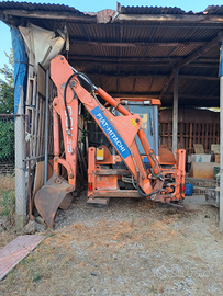 Terna fiat hitachi scavatore