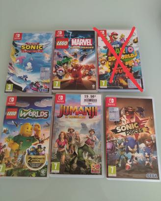 giochi Nintendo 40€