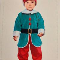 vestito carnevale elfo anni 2