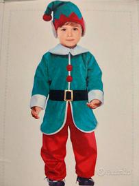 vestito carnevale elfo anni 2