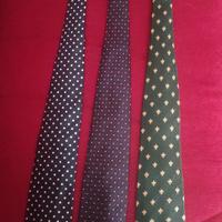 tre cravatte Andrew Tie's Milano 