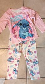 Pigiama Bambini - Foto Stitch - Taglia 4/5 Anni