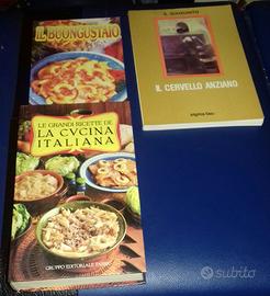 Lotto libri cucina Il buongustaio, cucina italiana