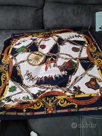 Foulard Hermès “Grand Apparat” 100% seta carré 90 